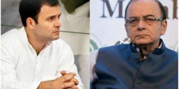 rahul gandhi and arun jaitley