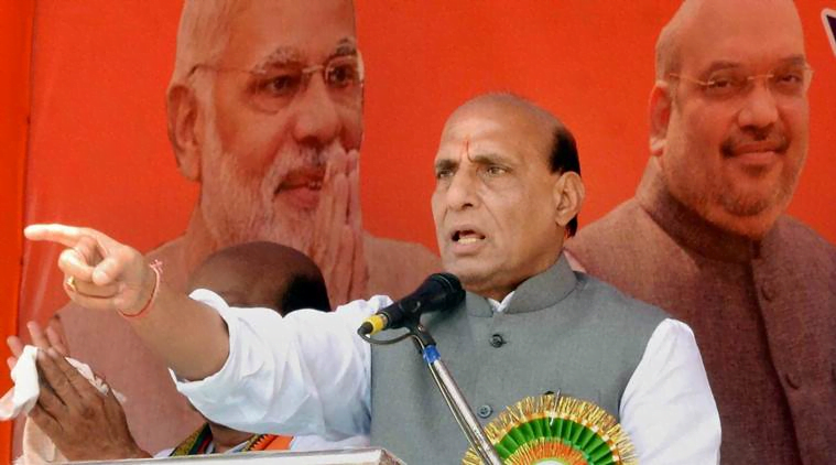 Congress Creating Trust Deficit’In Politics- Rajnath Singh In Rajasthan