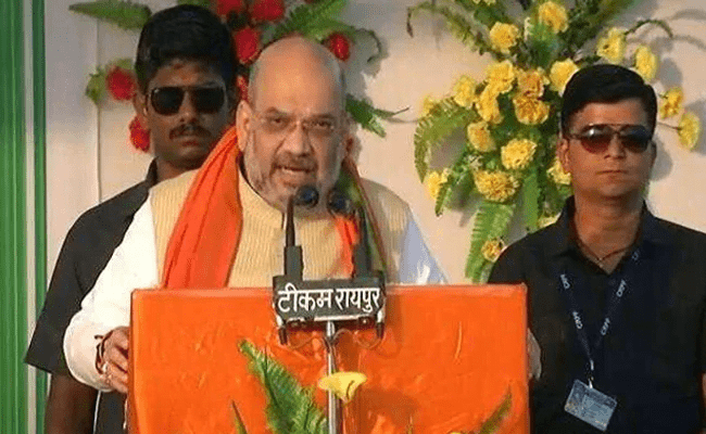 Congress Leader Told Partyman To Raise Slogan For Sonia Gandhi- Amit Shah