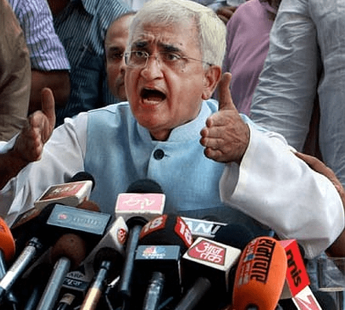 Amid reports that the SP and the BSP might leave the Congress - Salman Khurshid