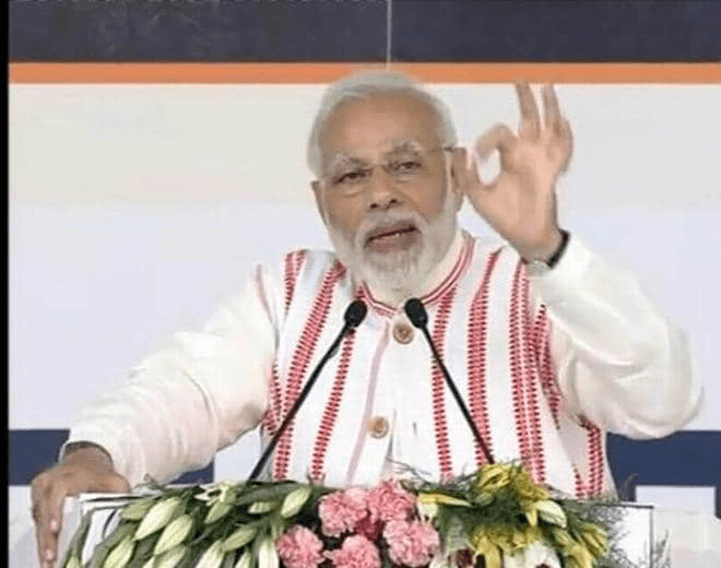 PM Modi lounched a Projects worth over Rs 1,550 cr in Odisha