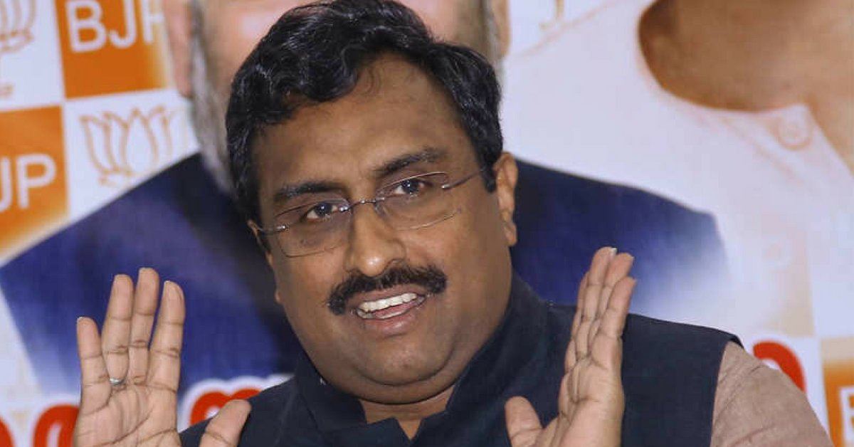 Ram Madhav says BJP is not against the assembly election in J&K