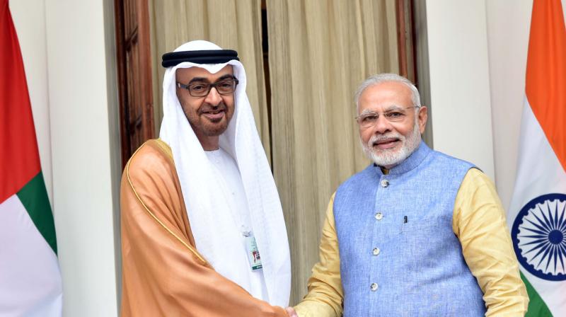 Crown Prince and modi