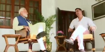 Having a wonderful conversation with Akshay Kumar:PM Modi