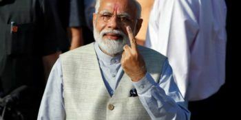 Voter ID More Powerful Than IED: PM Modi After Voting in Gujarat