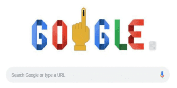 How to vote: : Google doodle does its bit for 2019 Lok Sabha Election