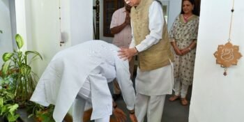 PM Modi meets BJP pioneer Murli Manohar Joshi and LK Advani