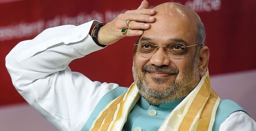 Amit Shah Rajinikanth at Listening Learning Leading Book Launch 6