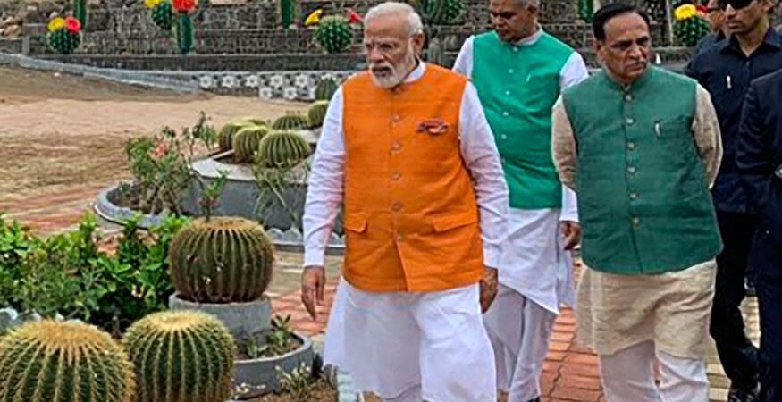 PM Narendra Modi Celebrates 69th Birthday in Gujarat See Pics