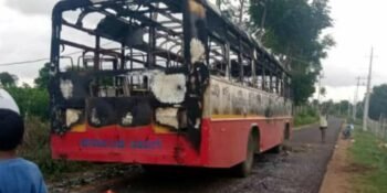 buses torched