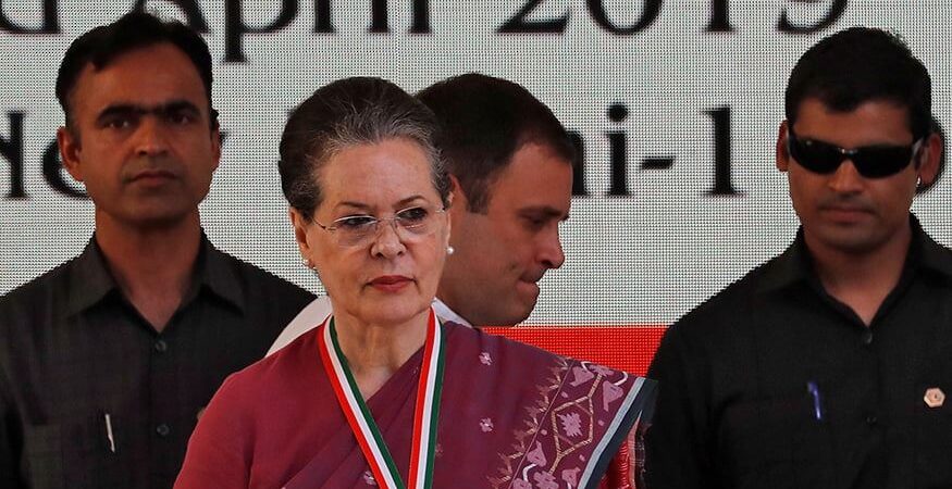 Rahul Gandhi Sonia Gandhi Release Congress 2019 LS Election Manifesto 6