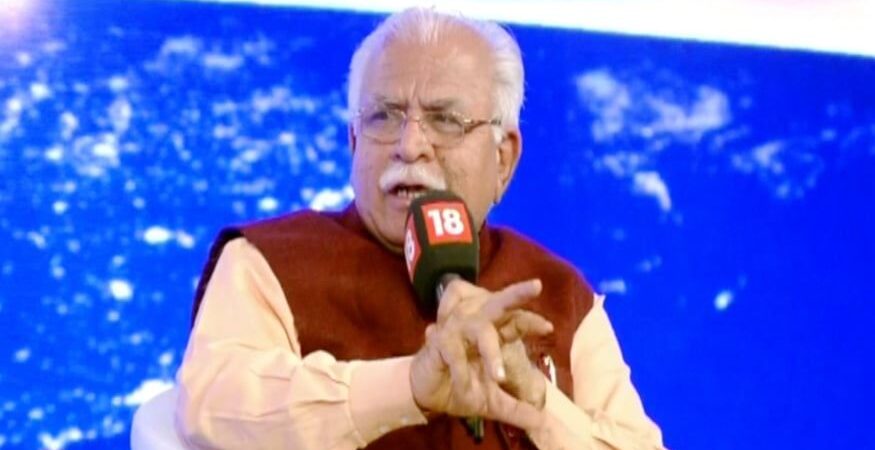 Haryana CM Manohar Lal Khattar