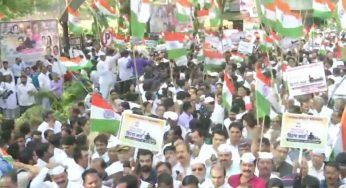 Congress Marks 135th Foundation Day with ‘Save Constitution-Save India’ Flag March Across Country