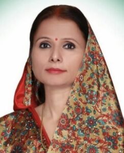 Alka Singh, MLA for Sandila (Bharatiya Janta Party)