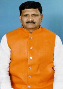 Anil Kumar Tripathi, MLA for Menhdawal (Nirbal Indian Shoshit Hamara Aam Dal)