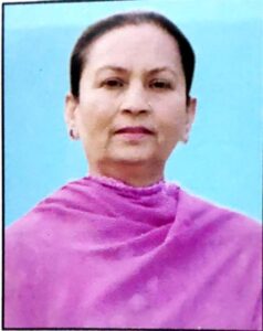 Aruna Chaudhary, MLA for Dina Nagar (Indian National Congress)