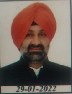 Barindermeet Singh Pahra, MLA for Gurdaspur (Indian National Congress)