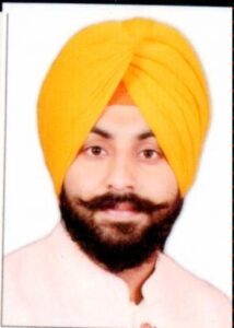 Harjot Singh Bains, MLA for Anandpur Sahib (Aam Aadmi Party)