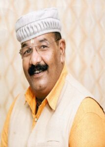 Mahesh Trivedi, MLA for Kidwai Nagar (Bharatiya Janta Party)