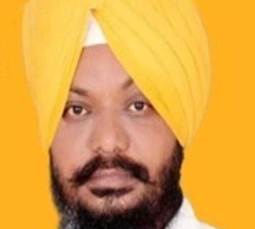 manjit singh bilaspur aap nihal singh wala punjab