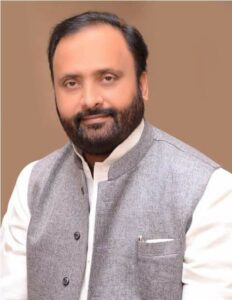 Om Prakash, MLA for Zamania (Samajwadi Party)