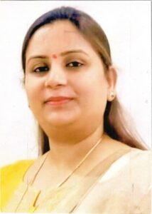 Pinki Singh, MLA for Asmoli (Samajwadi Party)