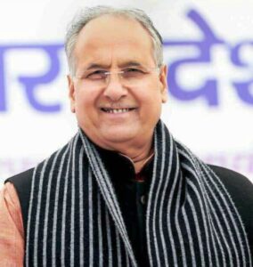 Ram Naresh Agnihotri, MLA for Bhongaon (Bharatiya Janta Party)