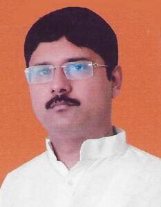 Rishi Tripathi, MLA for Nautanwa (Nirbal Indian Shoshit Hamara Aam Dal)