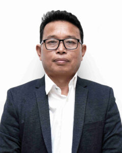 Habbey Teron, MLA for Amri (Bharatiya Janata Party)