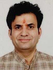 Ravinder Singh Negi (Ravi Negi), MLA for Patparganj (Bharatiya Janata Party)