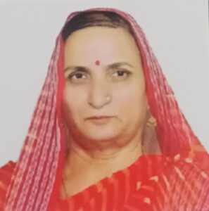 Sushila Rameshwar Dudi, MLA for Nokha (Indian National Congress)