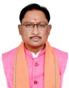 Vishnu Deo Sai, MLA for Kunkuri (Bharatiya Janata Party)